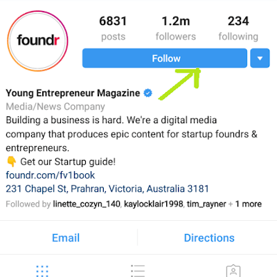 Increase Of Followers’ List